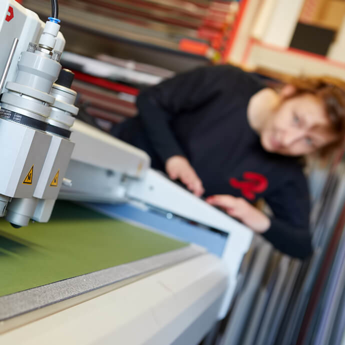 Maschine zur Verpackungsherstellung