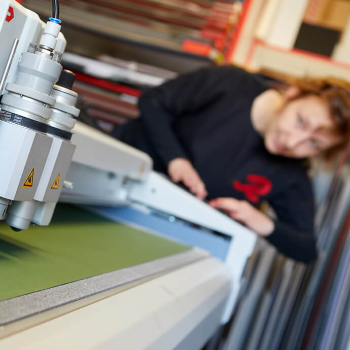 Maschine zur Verpackungsherstellung